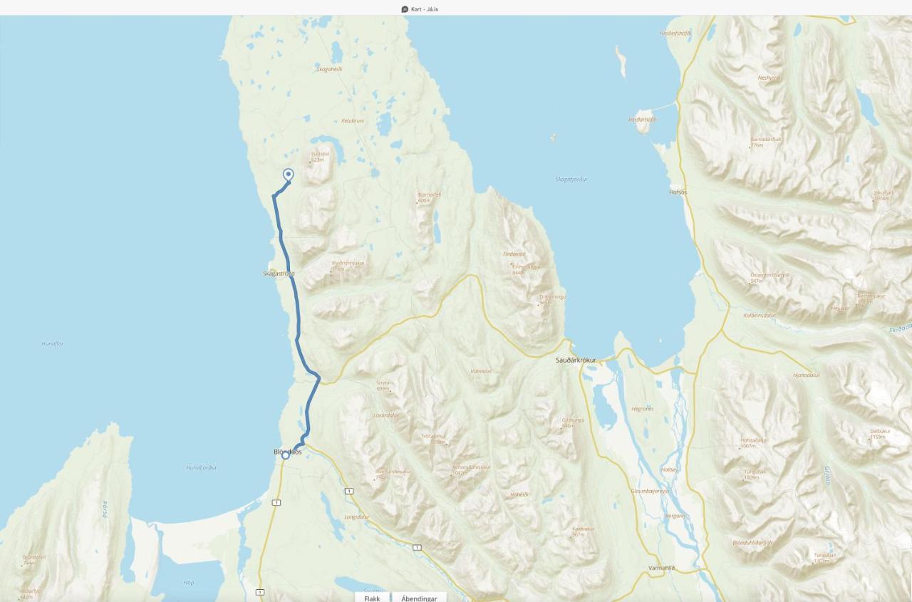 Steinnyjarstathir Skagastrond ภายนอก รูปภาพ